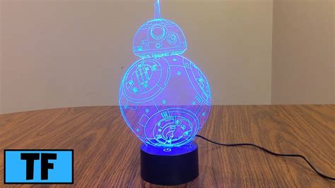 Other Star Wars Collectibles Star Wars Bb 8 3d Acrylic Led Night Light
