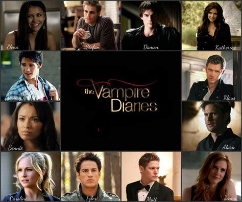 The Vampire Diaries Collage By Lcoltsfan187 On Deviantart