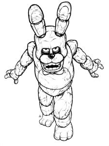 Bonnie the bunny five nights at freddys 1. how to draw bonnie the bunny, five nights at freddys step ...