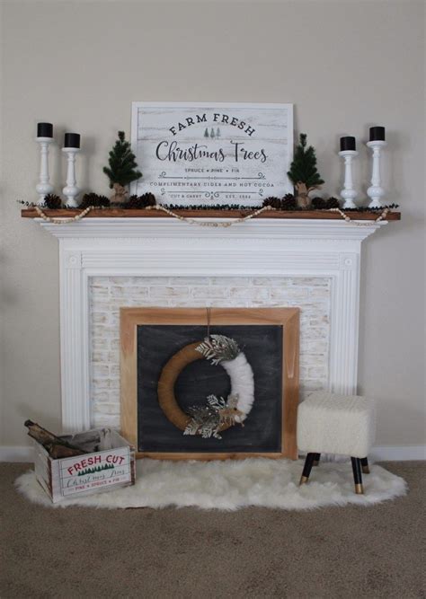Diy Faux Fireplace Easy And Budget Friendly Three Clementines Faux