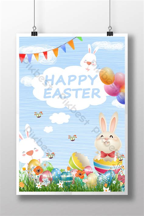 Download gratis telur paskah kelinci paskah telur paskah mewarnai. pink cartoon style easter poster psd free download pikbest ...