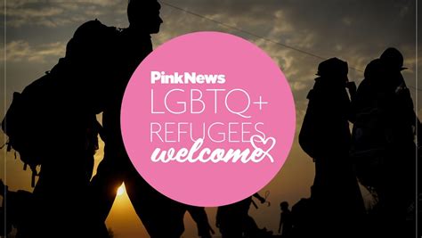 fundraiser by pinknews pinknews lgbtq refugees welcome