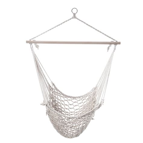 Adecotrading Woven Rope Tree Hanging Suspended Indoor Outdoor Hammock Chair And Reviews Wayfair