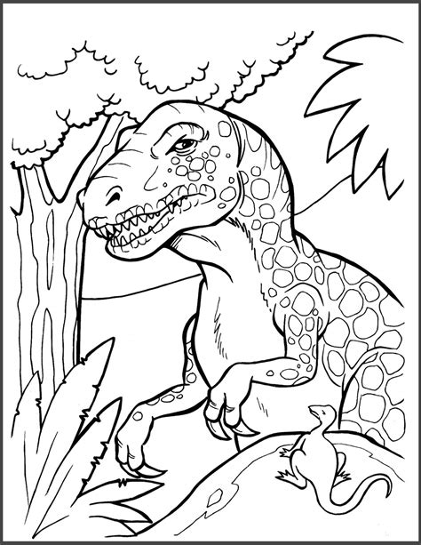 Coloriage Dinosaure T Rex Télécharger Et Imprimer Gratuit Sur