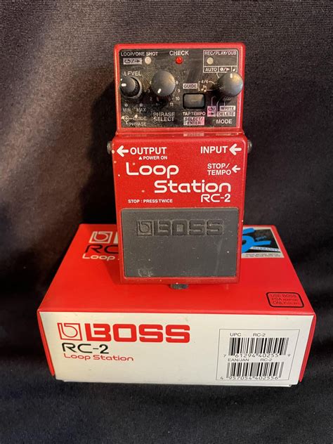 Used Boss Rc 2 Loop Station Pedal