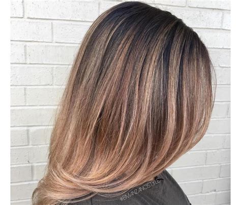 Muted caramel highlights for brown hair muted caramel highlights are exquisite when they're applied to light brown or almost black hair. Balayage Hair: 15 Beautiful Highlights for Blonde, Red Or ...