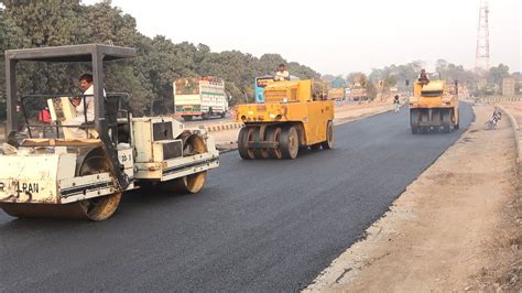 World Amazing Modern Road Construction Road Construction Process