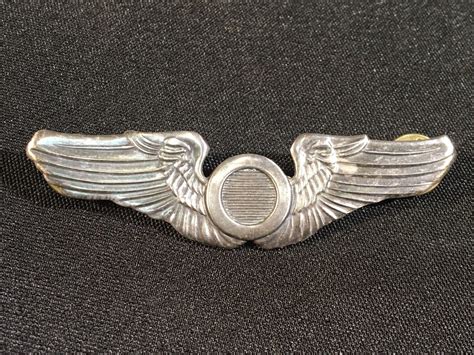 Mavin Vintage Wwii Ww2 Us Army Air Force Usaf Sterling Silver Pilot