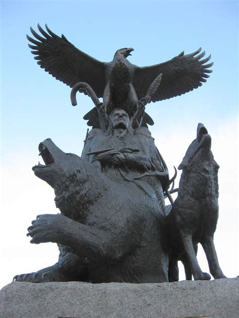 The National Aboriginal Veterans Monument Is A War Memorial In Ottawa
