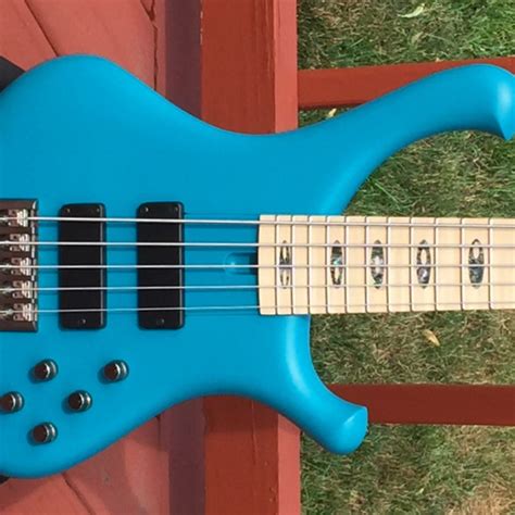 Marleaux Consat Custom Bass Guitar ” Turquoise “ Luthiers Access Group