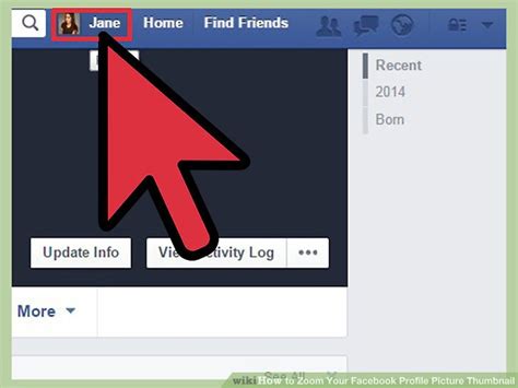 How To Zoom Your Facebook Profile Picture Thumbnail 8 Steps