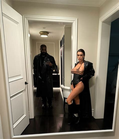 Kanye West Posts Risqu Photos Of Wife Bianca Censori