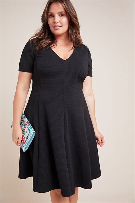 Plus Size Lbd Knit Dress Plussize Knit Dress Business Attire Women