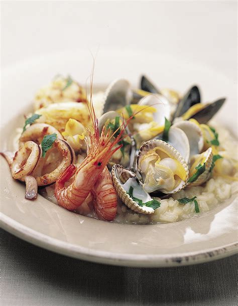 Risotto aux fruits de mer pour 4 personnes