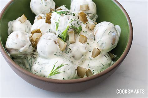 How to make the best potato salad recipe. Potato Salad with Dill Greek Yogurt Dressing | Cook Smarts
