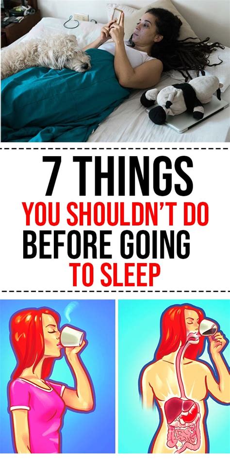 7 things you shouldn t do before going to sleep dailyhealthy 8