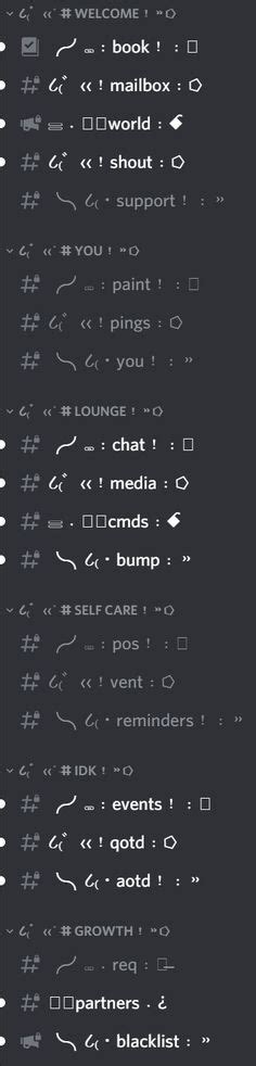 30 Discord Channel Ideas In 2022 Discord Channels Discord Font Packs