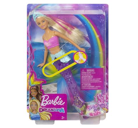 Barbie Papusa Barbie Dreamtopia Sirena Curcubeu Cu Lumini Si Sunete Elefant Ro