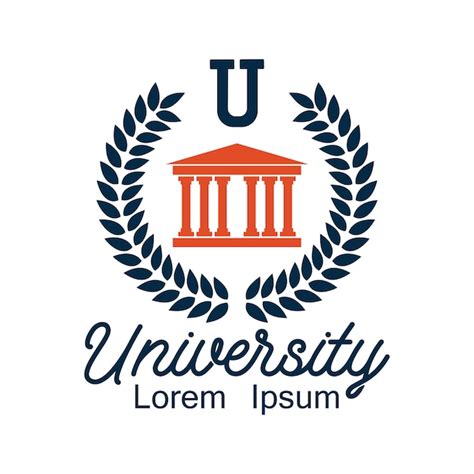 Premium Vector University Campus Logo
