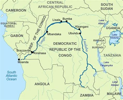 Río Congo Ubicación Ciudad Afluentes Y Todo Lo Que Necesitas Saber
