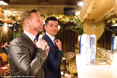 Groom John Taylor Splashes Out On Wedding Photoshoot With His Best Man Daily Mail Online