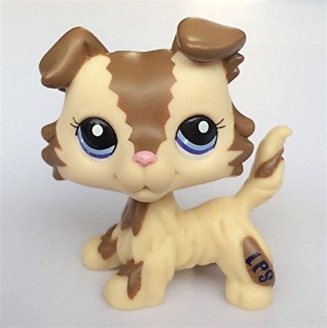 Buy Littlest Pet Shop Lps Pet Collie Dog Child Girl Figure Toy Loose