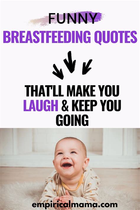 Get A Good Laugh Out Of These Funny Breastfeeding Quotes Video