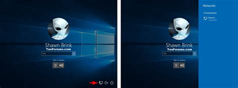 Add Or Remove Network Icon On Lock And Sign In Screen In Windows 10