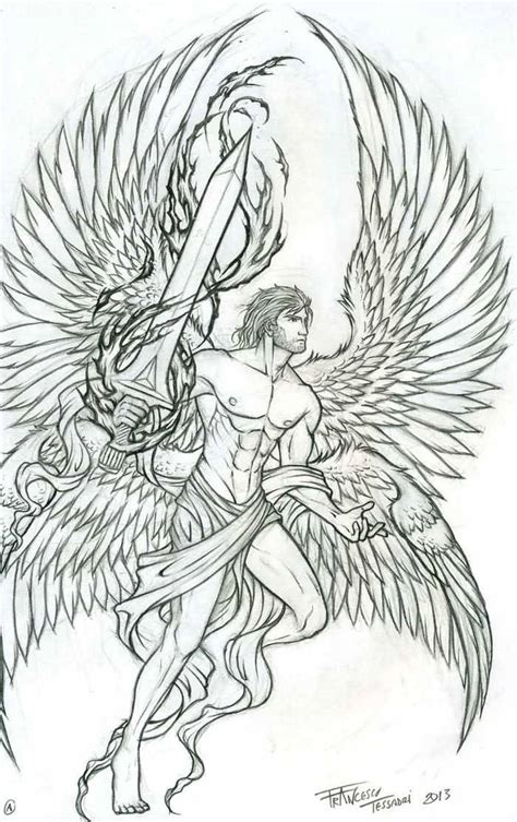 Cherub tattoos are worn by people as a symbol of love, hope and protection. 19+ Archangel Tattoo Designs