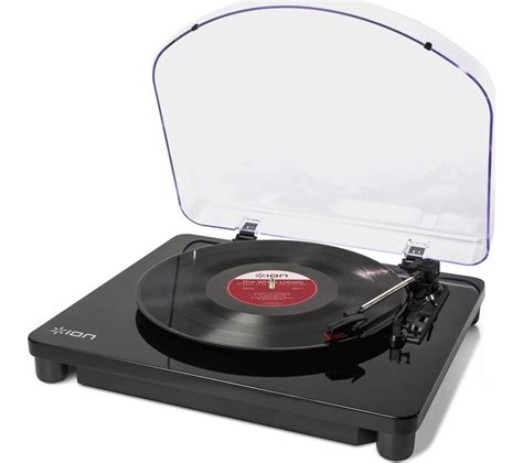 Ion Audio Classic Lp Turntable Record Player Black From Uk
