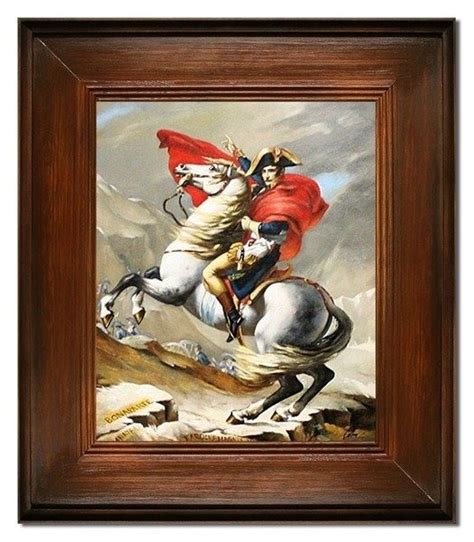 Jacques-Louis David - Napoleon przekraczający Przełęcz Świętego
