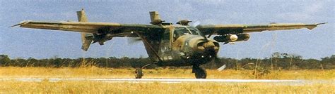 Rhodesian Air Force Skymaster Fighter Aircraft Gunship Cessna