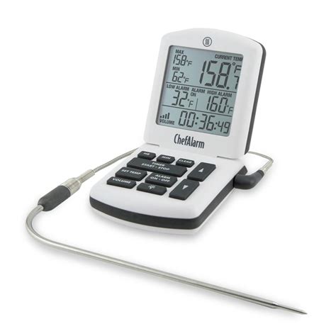 ChefAlarm® Cooking Alarm Thermometer (With images ...