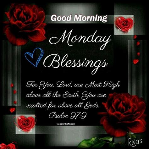 Beautiful Good Morning Monday Blessings Quote Monday Morning Blessing