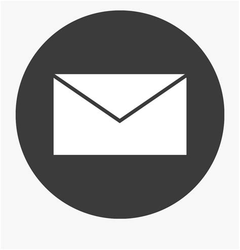 Email Icons Grey Email Icon Grey Png Transparent Cartoon Free