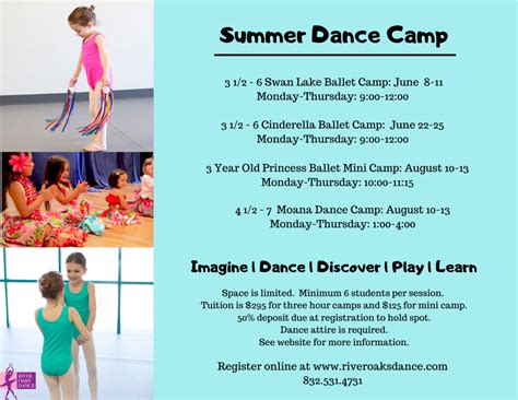 Summer Ballet Camps River Oaks Dance