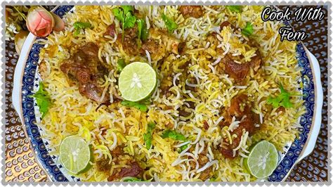 World Famous Hyderabadi Mutton Dum Biryani Bawarchi Style मटन बिरयानी