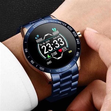 Lg71e Lige Steel Band Smart Watch For Men Retailbd