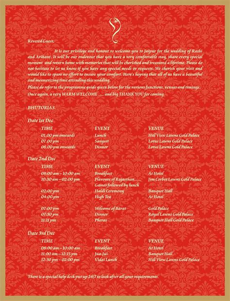 Marathi And English Lagna Patrika Sample Gujarati Wedding ...