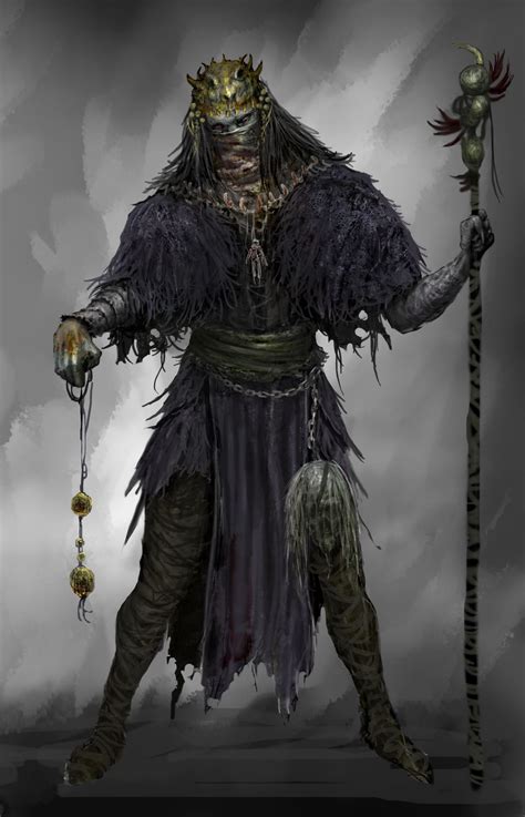 Yuan Ti Cleric Dark Fantasy Art Dungeons And Dragons Characters