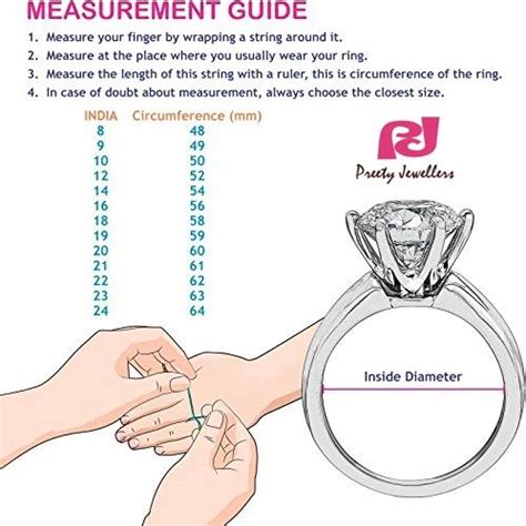 Ring Size Hand Chart A Visual Reference Of Charts Chart Master