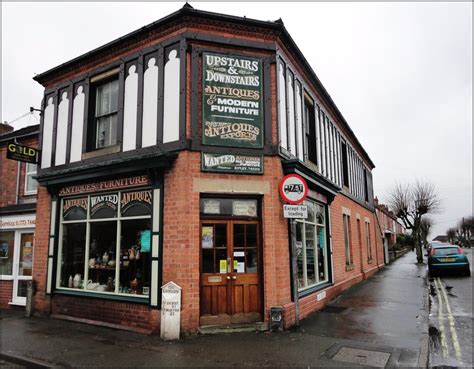 Ripley Derbyshire Antique Shop With Milemarker Flickr