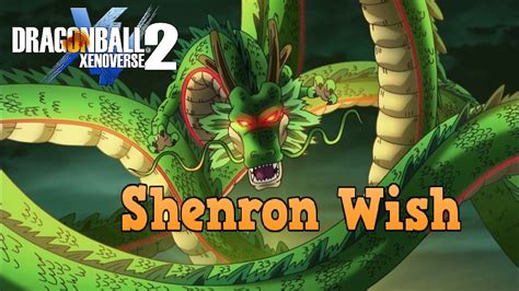 Check spelling or type a new query. Dragon ball xenoverse 2 XB1 Shenron wish I wish to get ...