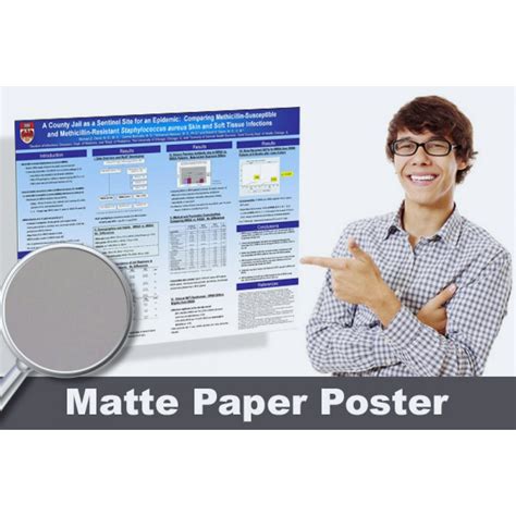 Matte Paper Poster Printing Scientific Matte Poster Printing