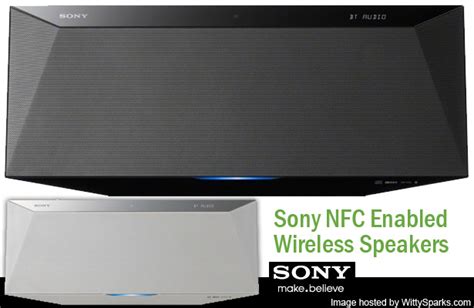 Sony Nfc Enabled Wireless Speakers