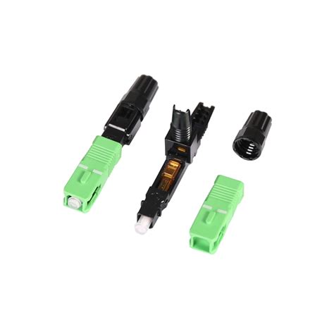 Embedded FTTH Fiber Optic Quick Connector FTTH Sc APC Sm Fast Connector For CATV China Fast