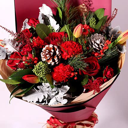 Wedding bouquet with tulips for the original bride. Online Tulips And Carnations Graceful Bouquet Gift ...