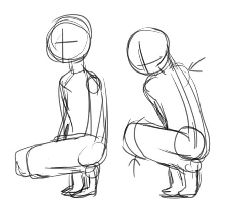 Crouching Pose Reference Give Depth To Your Characters With The Best Pose Reference Tool On The Web