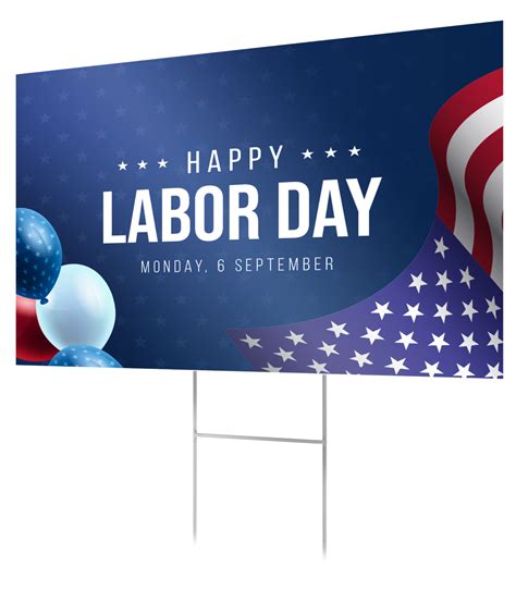 Labor Day Signs Free Printable Templates Esigns
