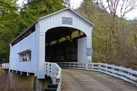 Wild Cat Bridge Lane County Or Built 1925 Covered Bridges Oregon
